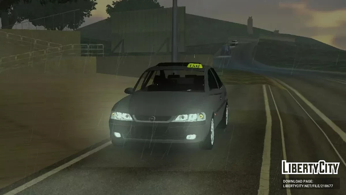 Opel Vectra Taxi / GTA San Andreas (iOS, Android)