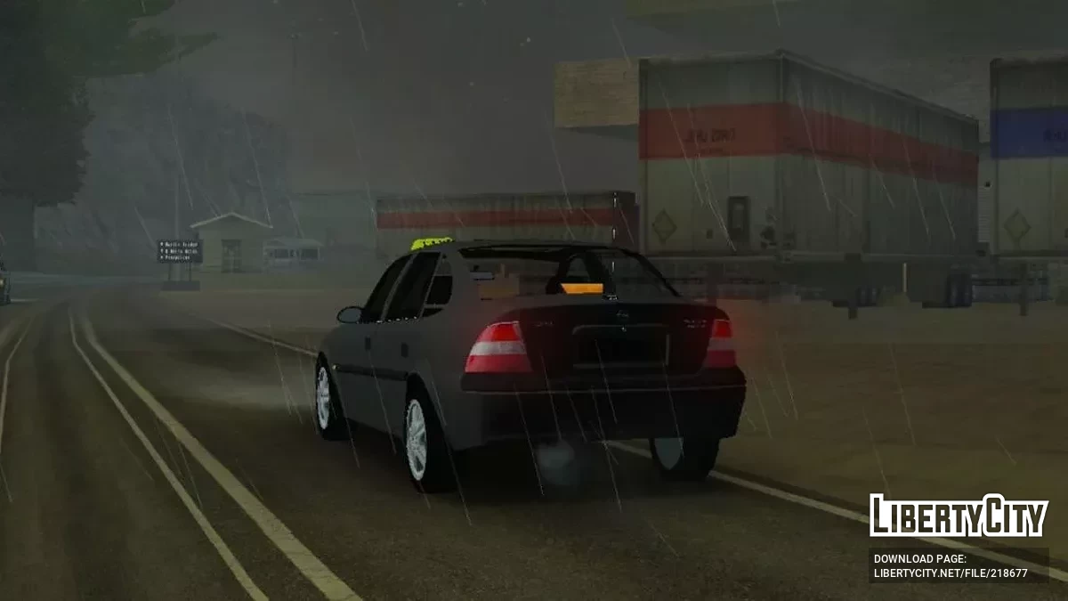 Opel Vectra Taxi / GTA San Andreas (iOS, Android)