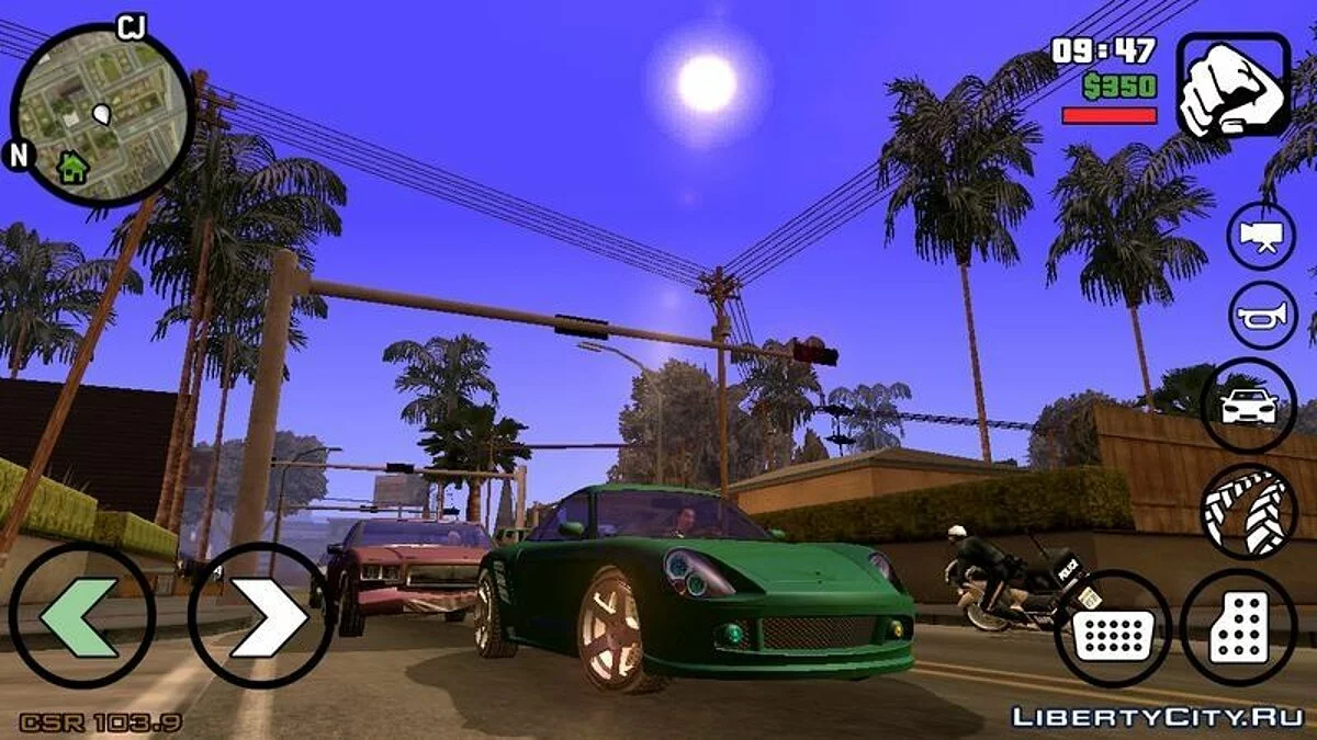 GTA V Comet / GTA San Andreas (iOS, Android)