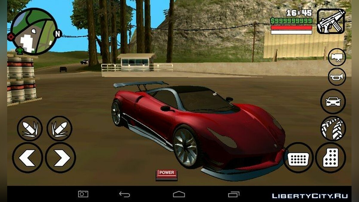 GTA V Pegassi Osiris для GTA San Andreas (iOS, Android) - Картинка #4