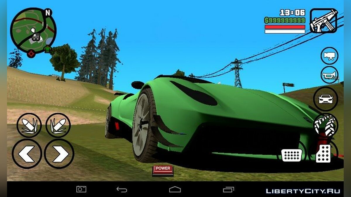 GTA V Pegassi Osiris для GTA San Andreas (iOS, Android) - Картинка #3