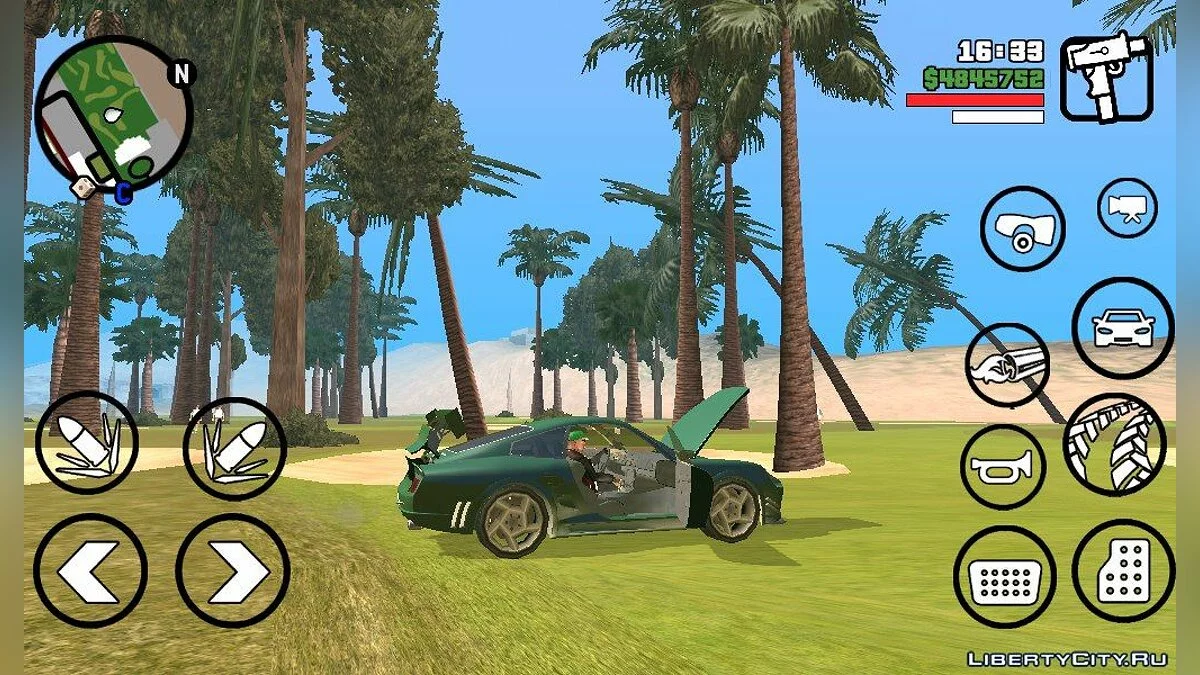 GTA V Pfister Comet / GTA San Andreas (iOS, Android)