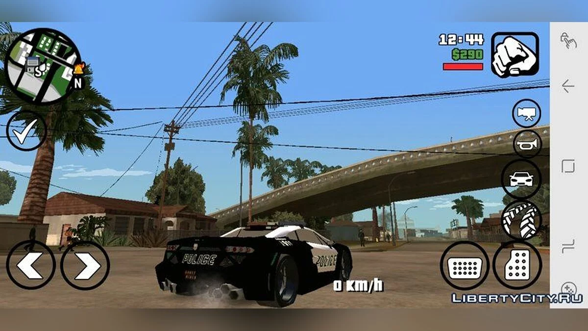 Pegasi Lampo S18B Federal Police - Федеральная полиция / GTA San Andreas (iOS, Android)