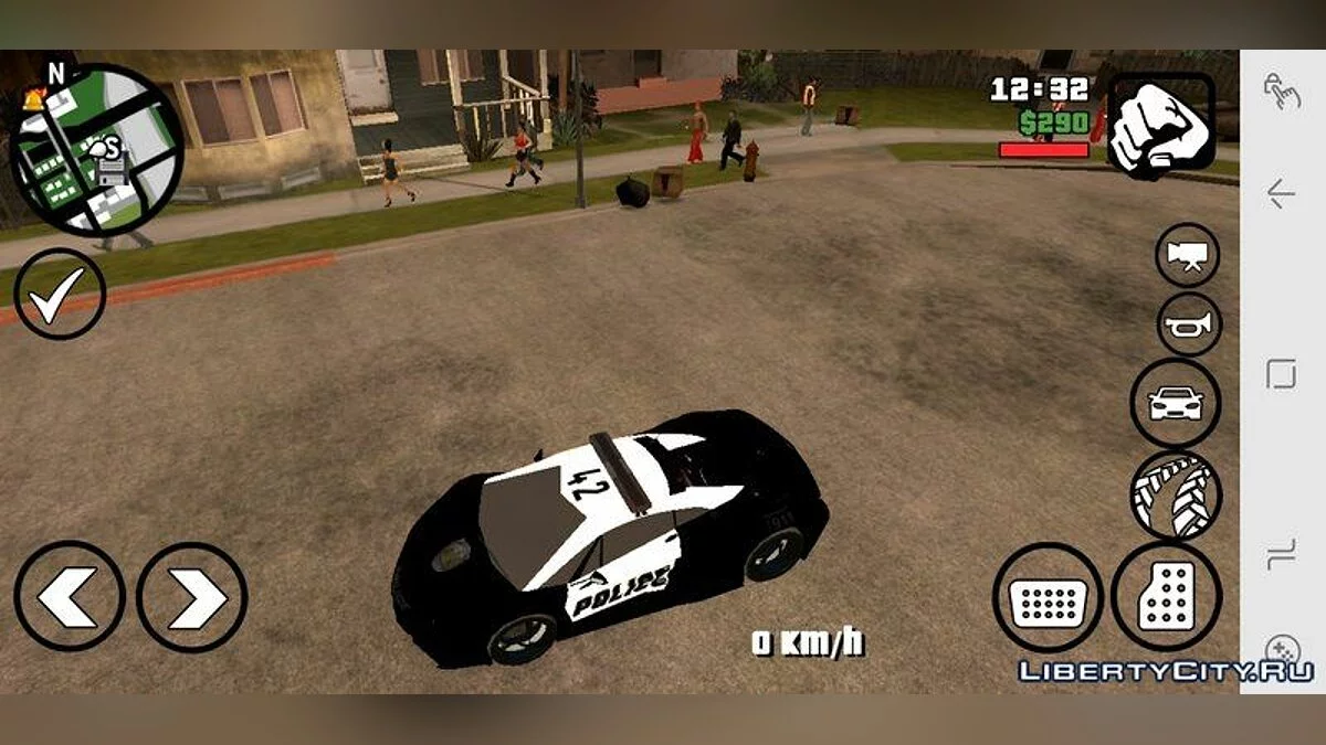 Pegasi Lampo S18B Federal Police - Федеральная полиция / GTA San Andreas (iOS, Android)