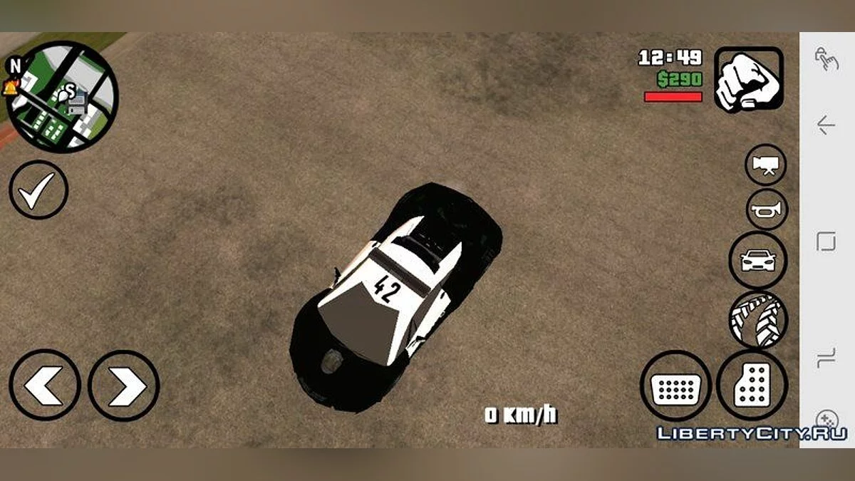 Pegasi Lampo S18B Federal Police - Федеральная полиция / GTA San Andreas (iOS, Android)