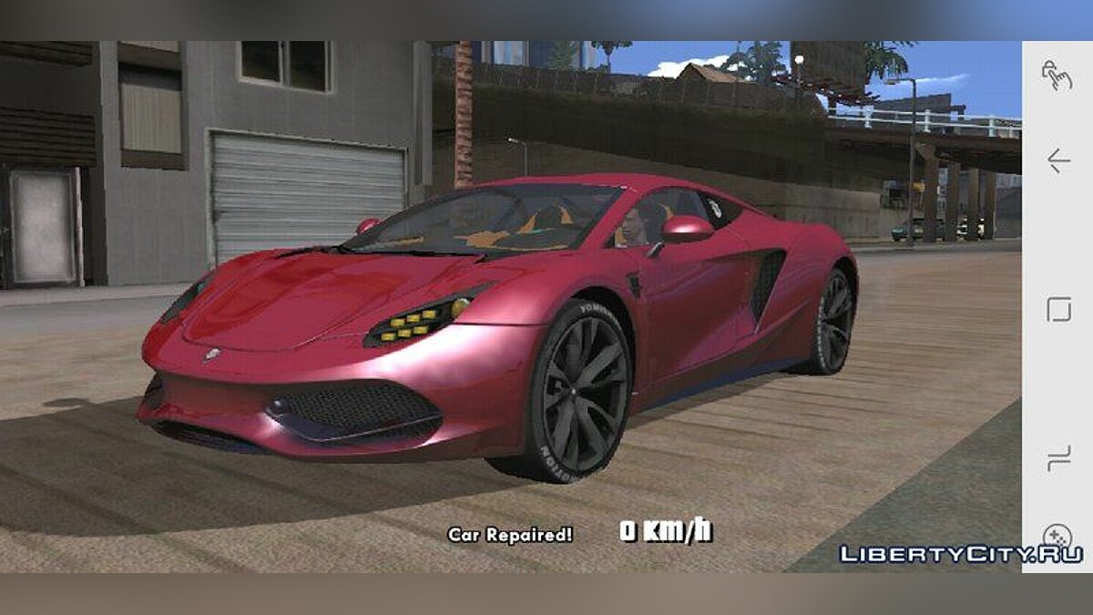 GTA SA Mobile Arrinera Hussarya для GTA San Andreas (iOS, Android) - Картинка #3