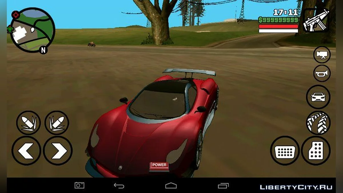 Pegassi Osiris из GTA 5 / GTA San Andreas (iOS, Android)