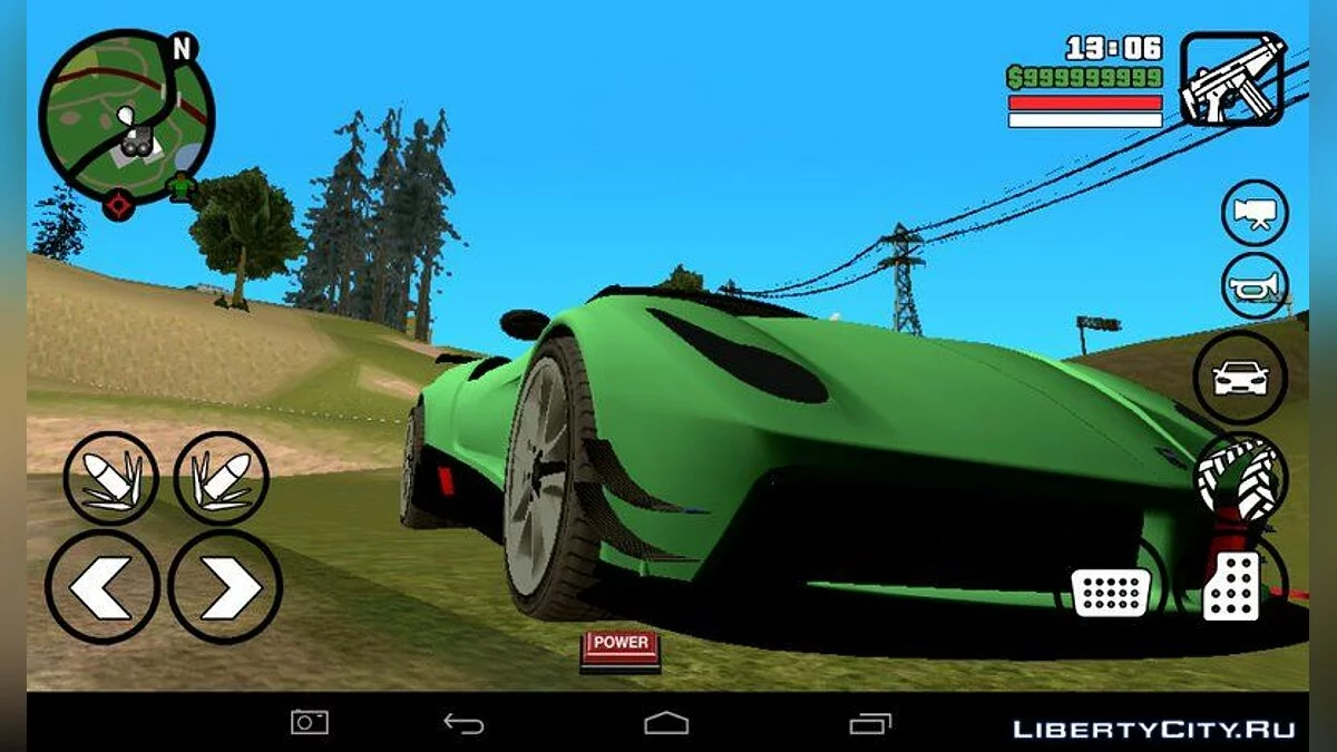 Pegassi Osiris из GTA 5 / GTA San Andreas (iOS, Android)