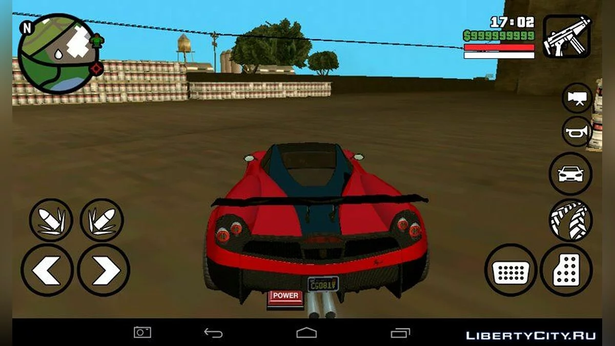 Pegassi Osiris из GTA 5 / GTA San Andreas (iOS, Android)