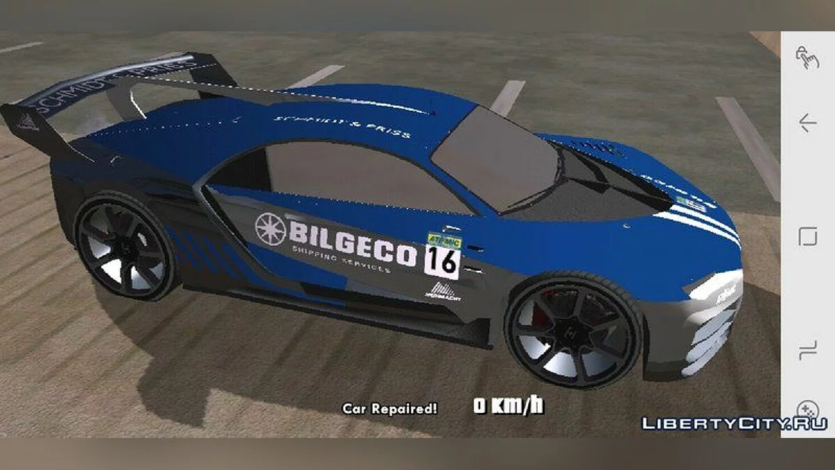 Truffade Nero Custom for Mobile / GTA San Andreas (iOS, Android)