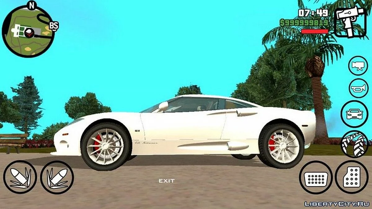 Spyker C8 Aileron / GTA San Andreas (iOS, Android)