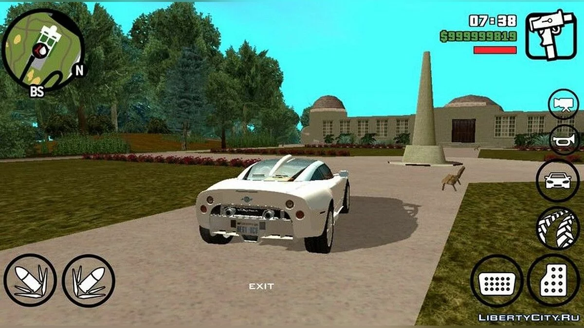 Spyker C8 Aileron / GTA San Andreas (iOS, Android)