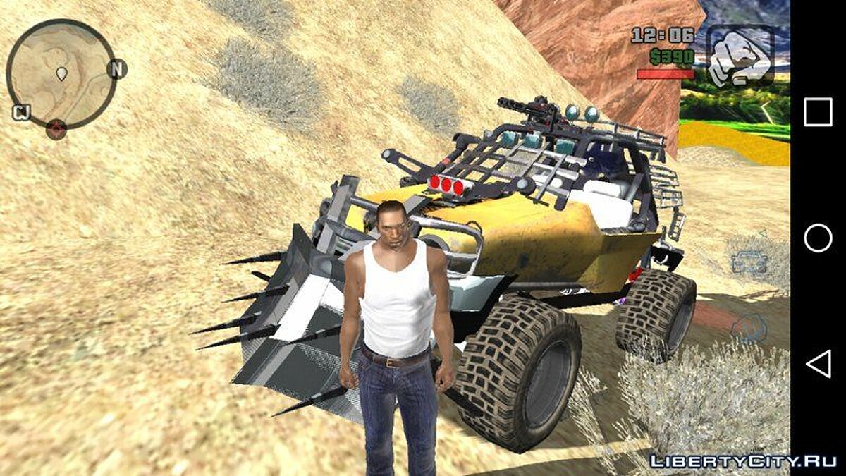 Bandito-Desert Rhino для GTA San Andreas (iOS, Android) - Картинка #1
