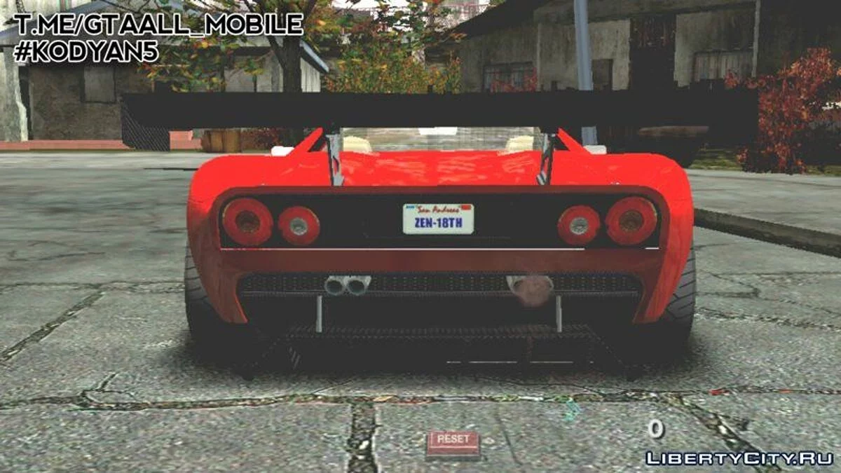 Vapid Bullet GT GT3 / GTA San Andreas (iOS, Android)