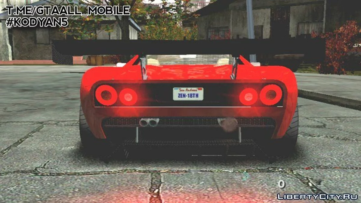 Vapid Bullet GT GT3 / GTA San Andreas (iOS, Android)