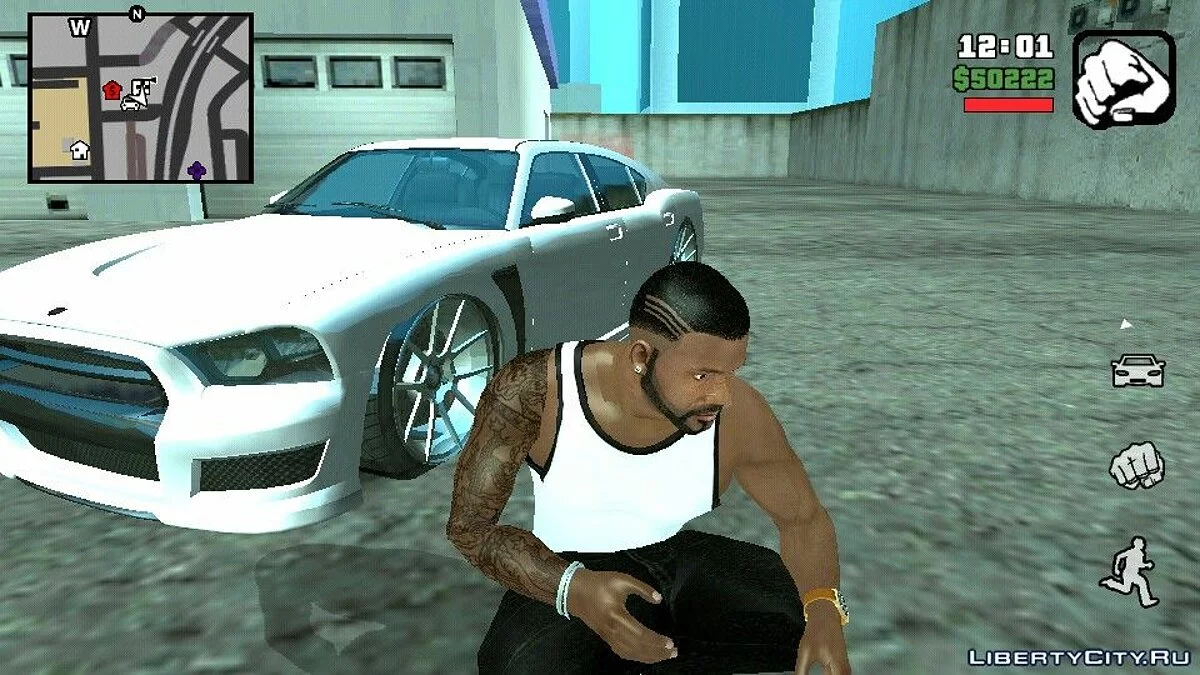 Bravado Buffalo S из GTA 5 / GTA San Andreas (iOS, Android)