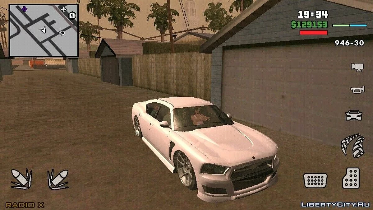 Bravado Buffalo S из GTA 5 / GTA San Andreas (iOS, Android)