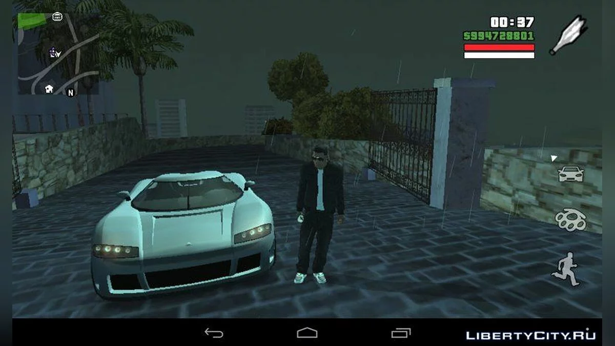 Entity XF из GTA 5 / GTA San Andreas (iOS, Android)