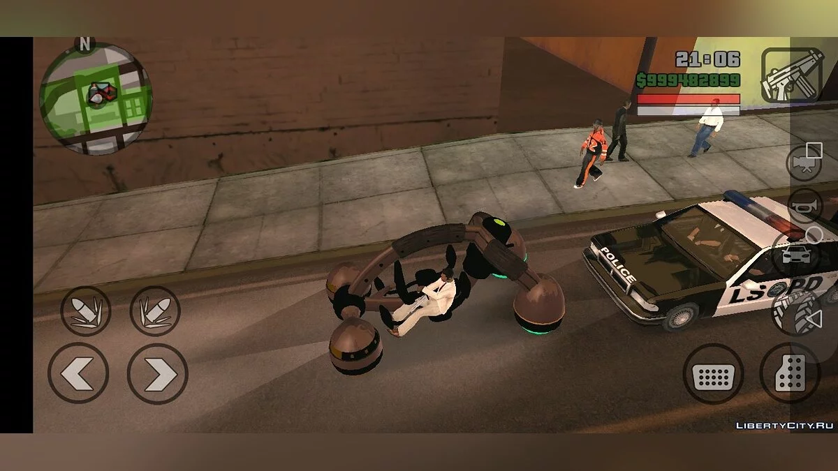 Bravura Ufo Dff Only For Mobile / GTA San Andreas (iOS, Android)