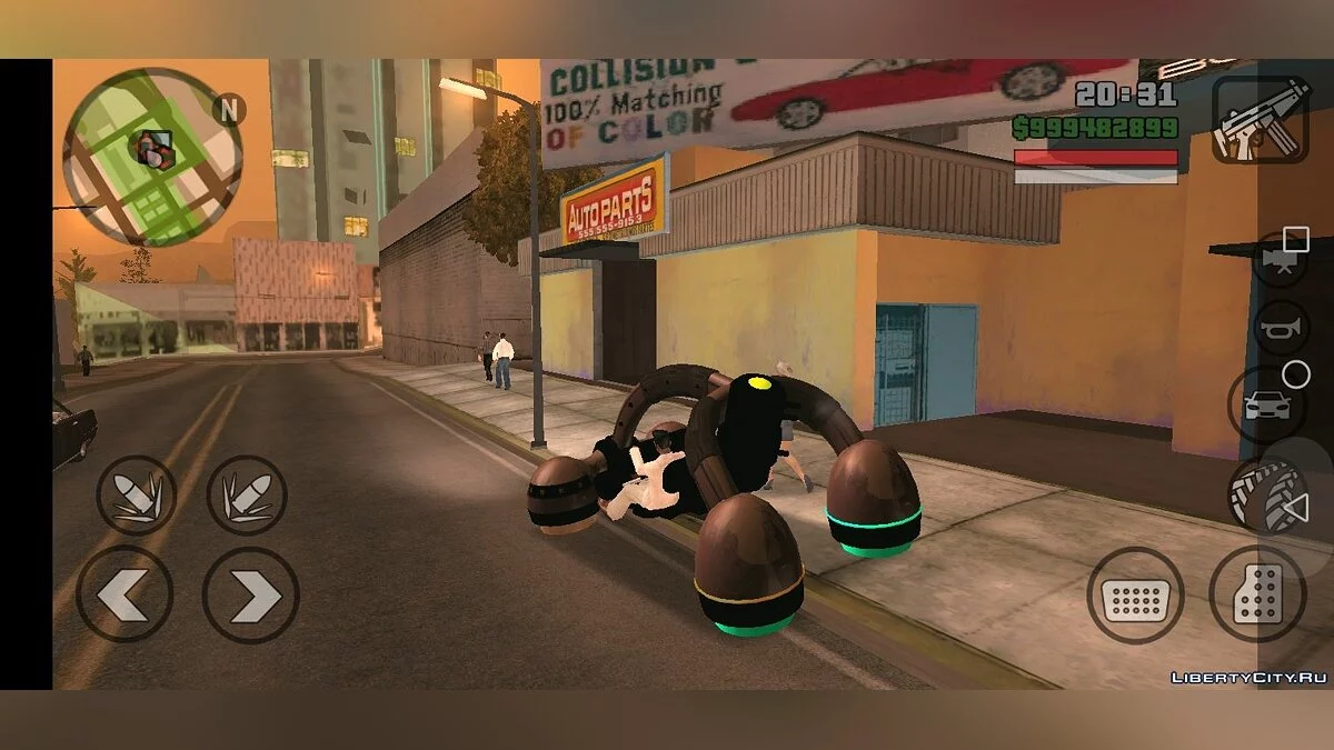 Bravura Ufo Dff Only For Mobile / GTA San Andreas (iOS, Android)