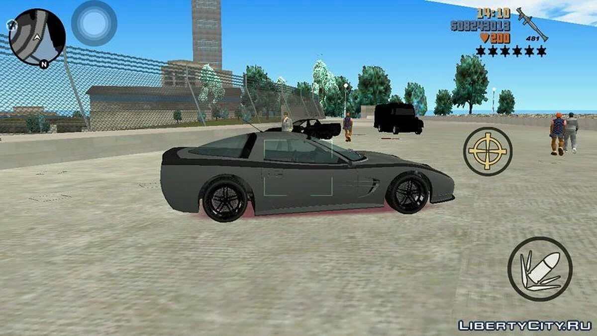 Coquette из GTA 4 / GTA San Andreas (iOS, Android)