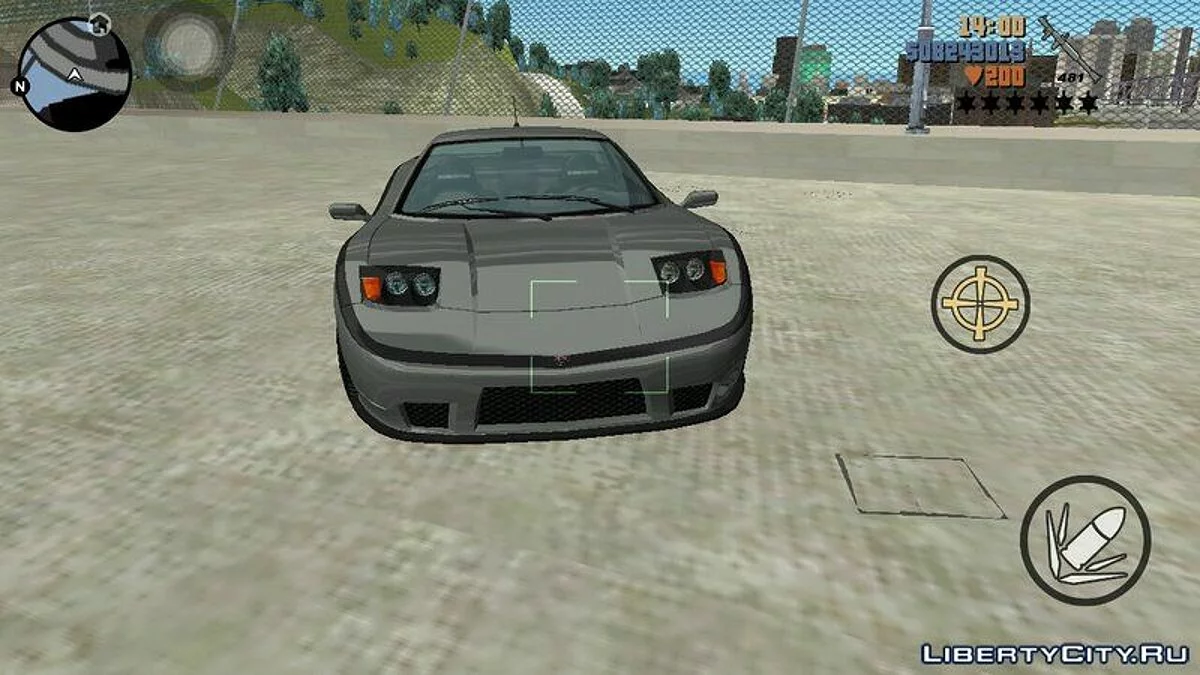 Coquette из GTA 4 / GTA San Andreas (iOS, Android)