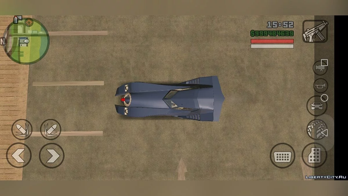 Grotti Vigilante - Only DFF / GTA San Andreas (iOS, Android)