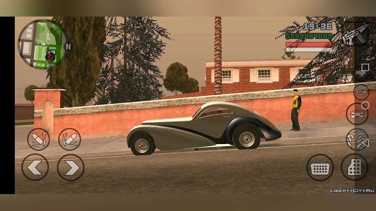 Truffade Z-Type - Only DFF / GTA San Andreas (iOS, Android)