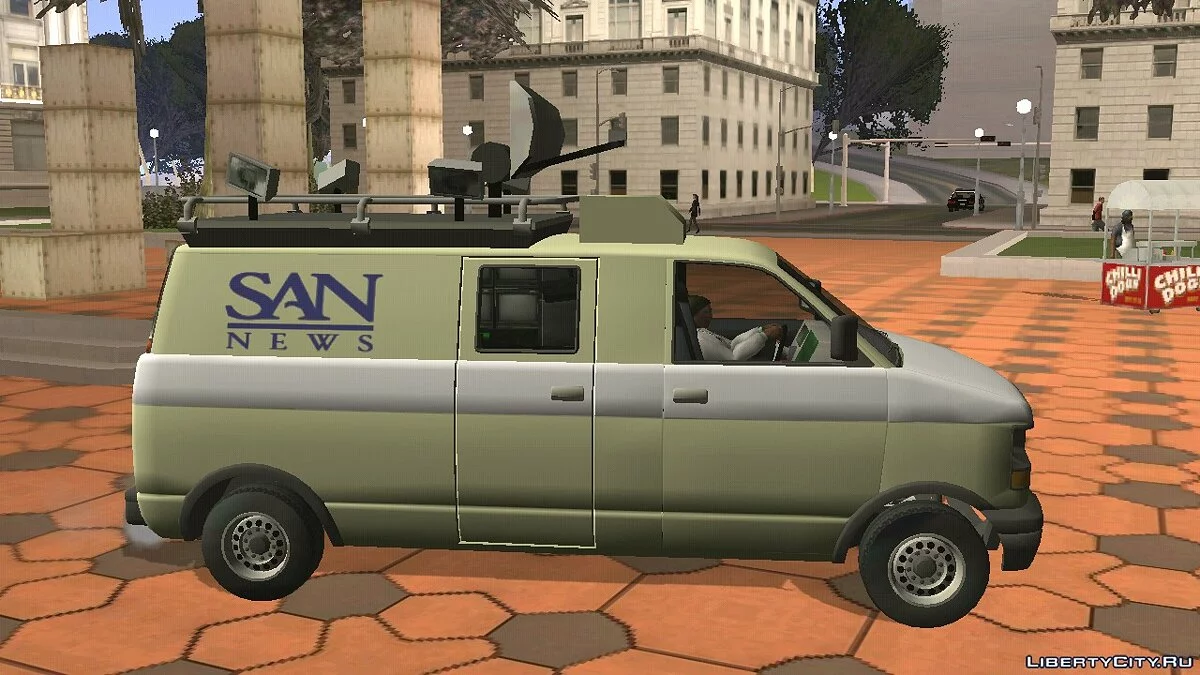 Declasse News Van (только DFF) / GTA San Andreas (iOS, Android)