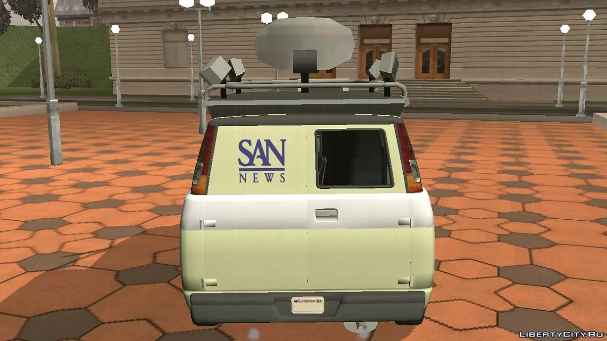 Declasse News Van (только DFF) / GTA San Andreas (iOS, Android)