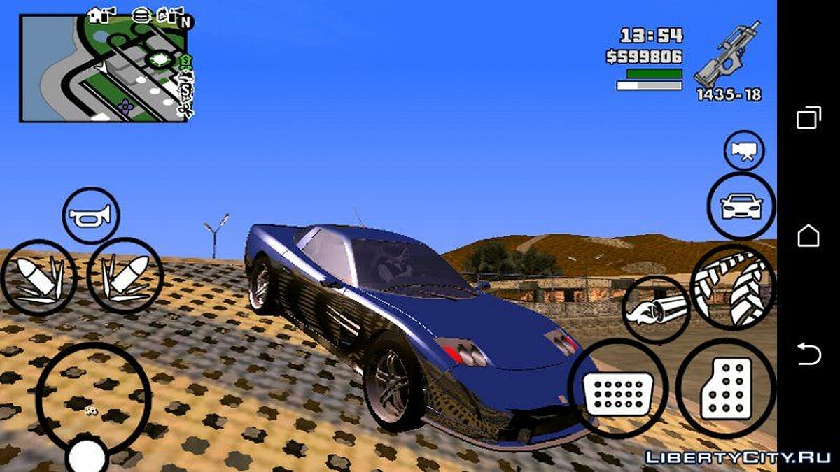 GTA 4 Invetero Coquette (только DFF) для GTA San Andreas (iOS, Android) - Картинка #2