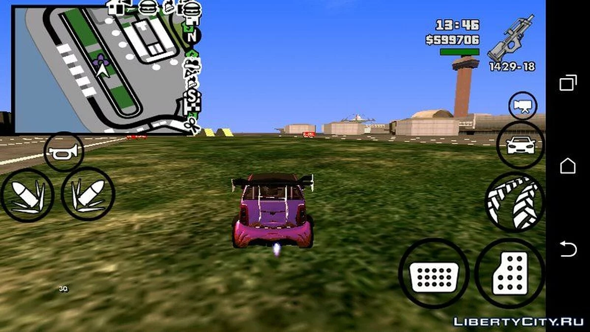 GTA 5 Benefactor Panto Custom (только DFF) / GTA San Andreas (iOS, Android)