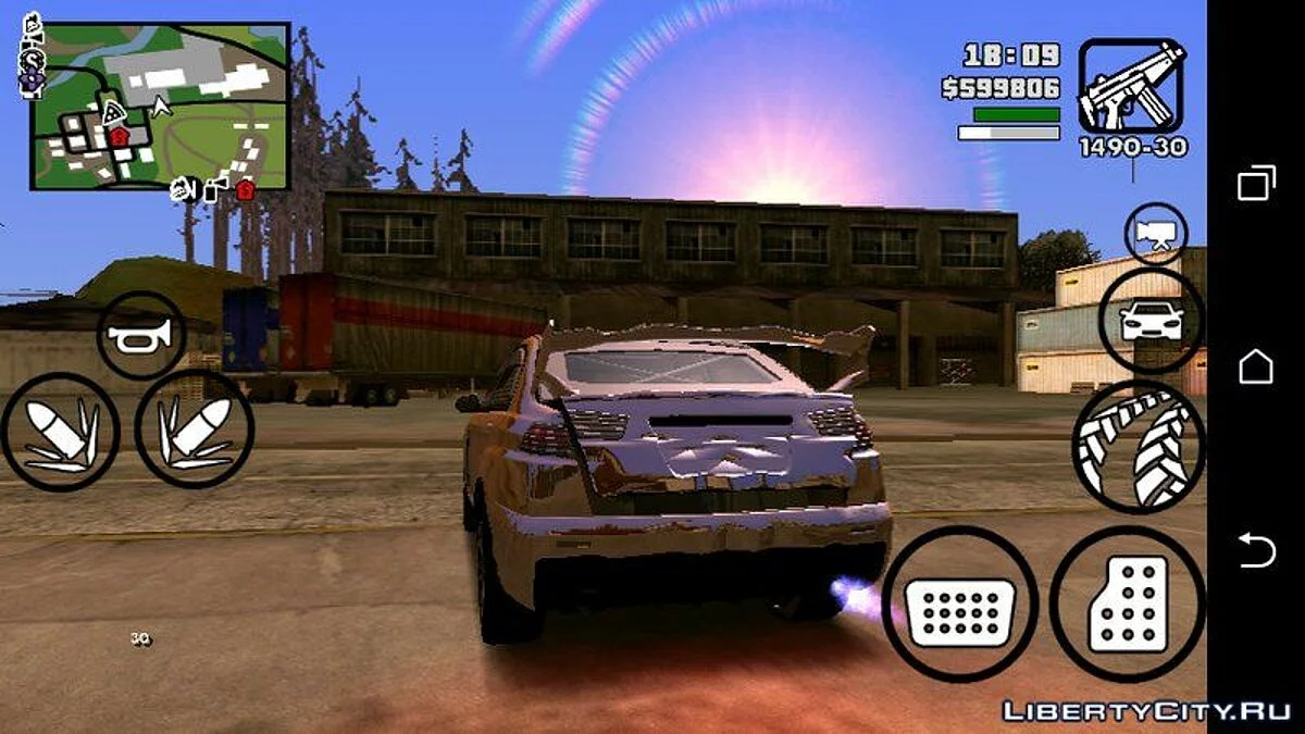 GTA V Karin Kuruma Armored (только DFF) / GTA San Andreas (iOS, Android)