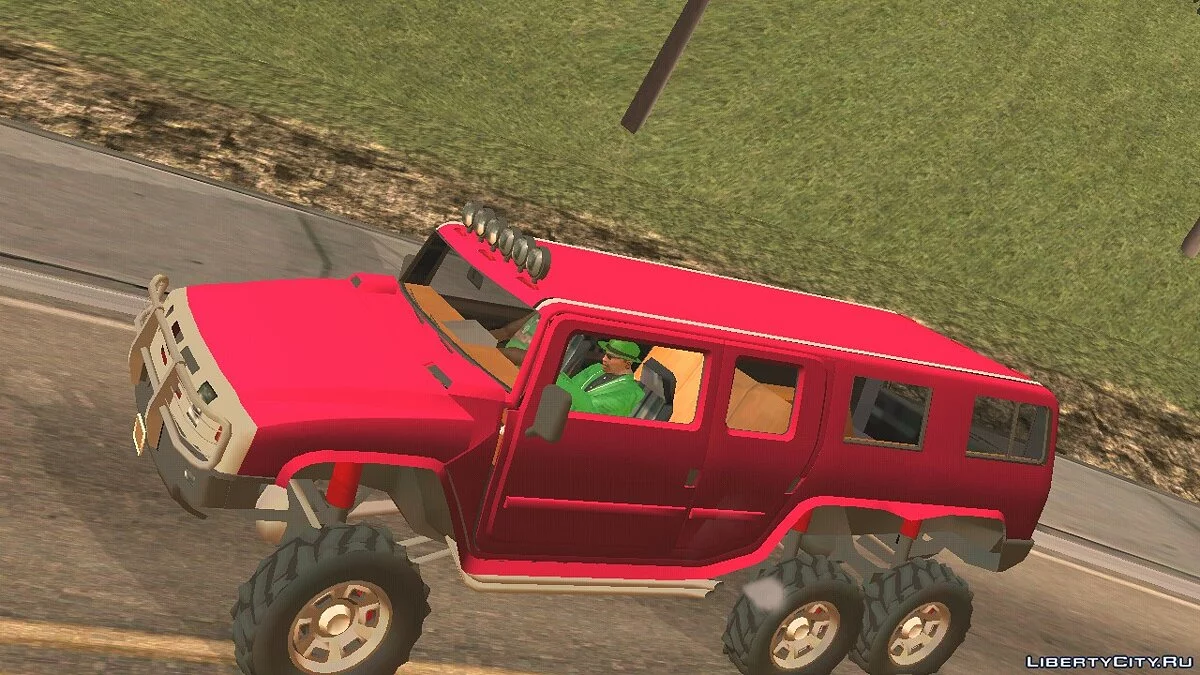 Mammoth Patriot 6x6 (только DFF) / GTA San Andreas (iOS, Android)