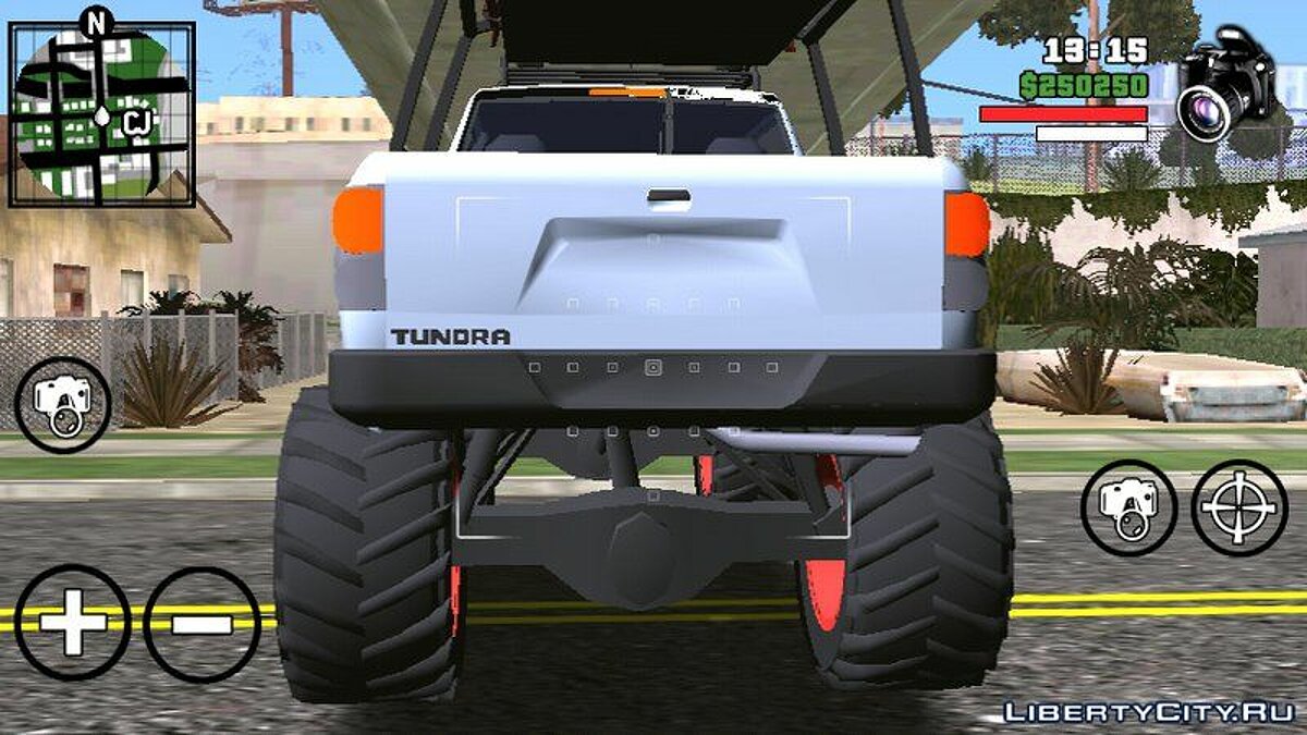 Скачать Monster Toyota Tundra (только DFF) для GTA San Andreas (iOS, Android )