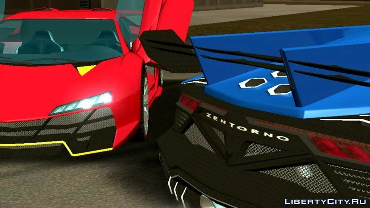 Pegassi Zentorno (только DFF) / GTA San Andreas (iOS, Android)
