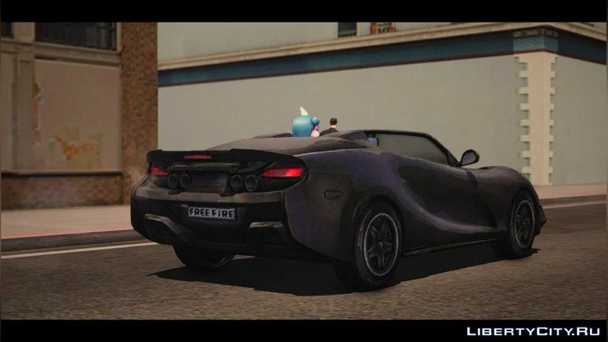 Sport Car из Free Fire [RHA | Android] / GTA San Andreas (iOS, Android)