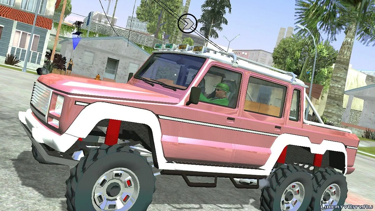 Benefactor Dubsta 6x6 (только DFF) / GTA San Andreas (iOS, Android)