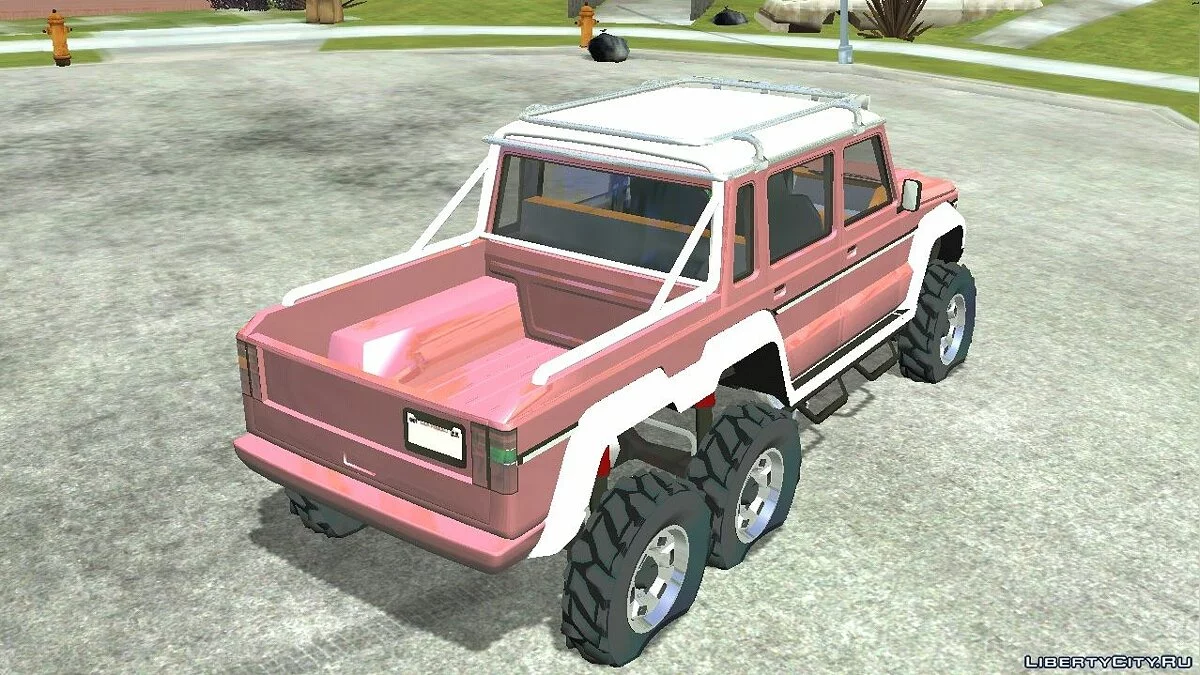 Benefactor Dubsta 6x6 (только DFF) / GTA San Andreas (iOS, Android)