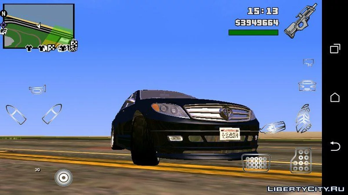 GTA 5 Benefactor Schafter (только DFF) / GTA San Andreas (iOS, Android)