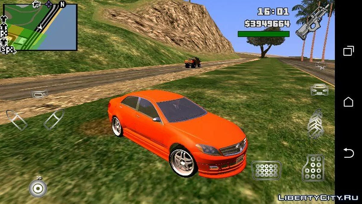 GTA 5 Benefactor Schafter (только DFF) / GTA San Andreas (iOS, Android)