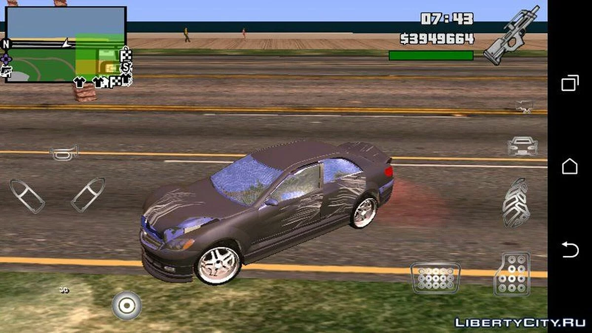 GTA 5 Benefactor Schafter (только DFF) / GTA San Andreas (iOS, Android)