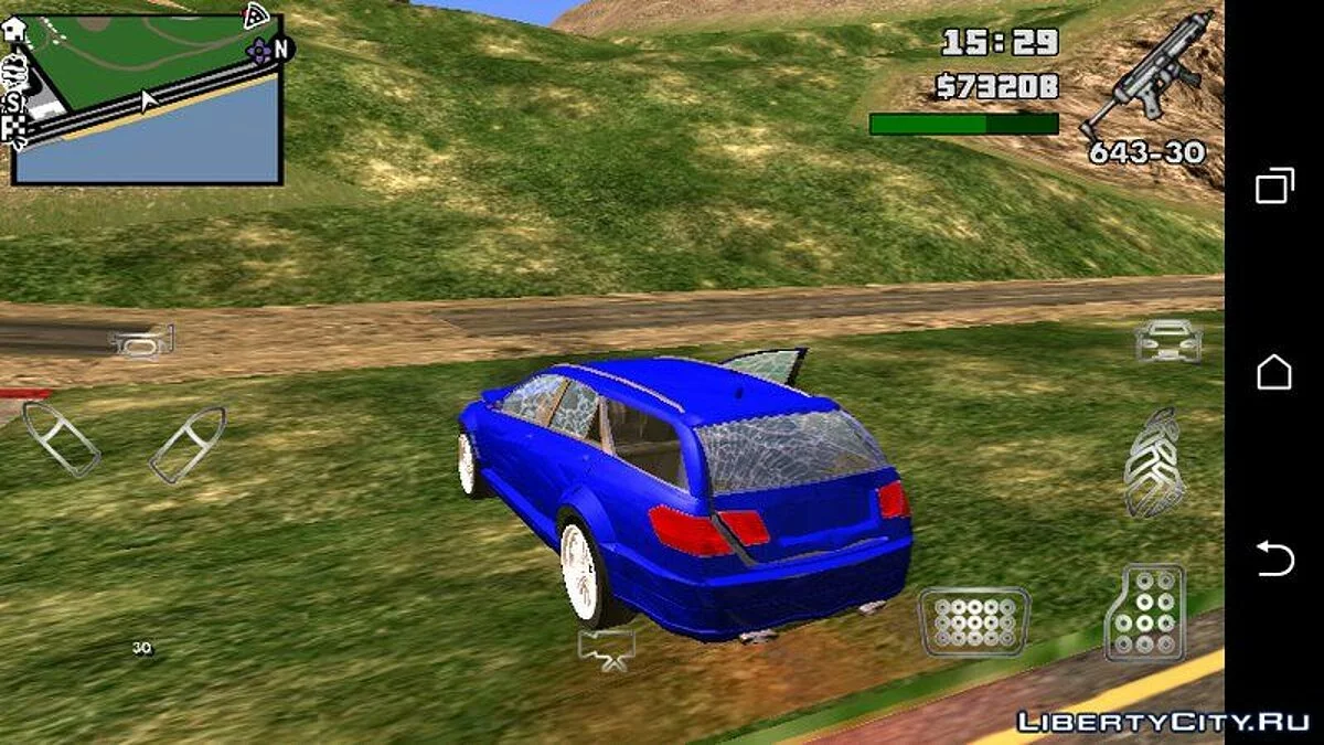 GTA 5 Benefactor Schafter Wagon (только DFF) / GTA San Andreas (iOS, Android)