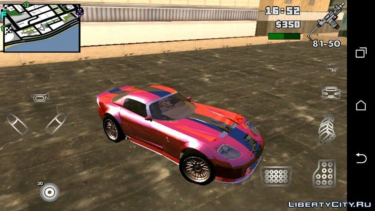GTA 5 Bravado Banshee (только DFF) / GTA San Andreas (iOS, Android)