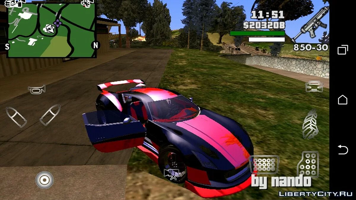 GTA 5 Cyclone (только DFF) / GTA San Andreas (iOS, Android)