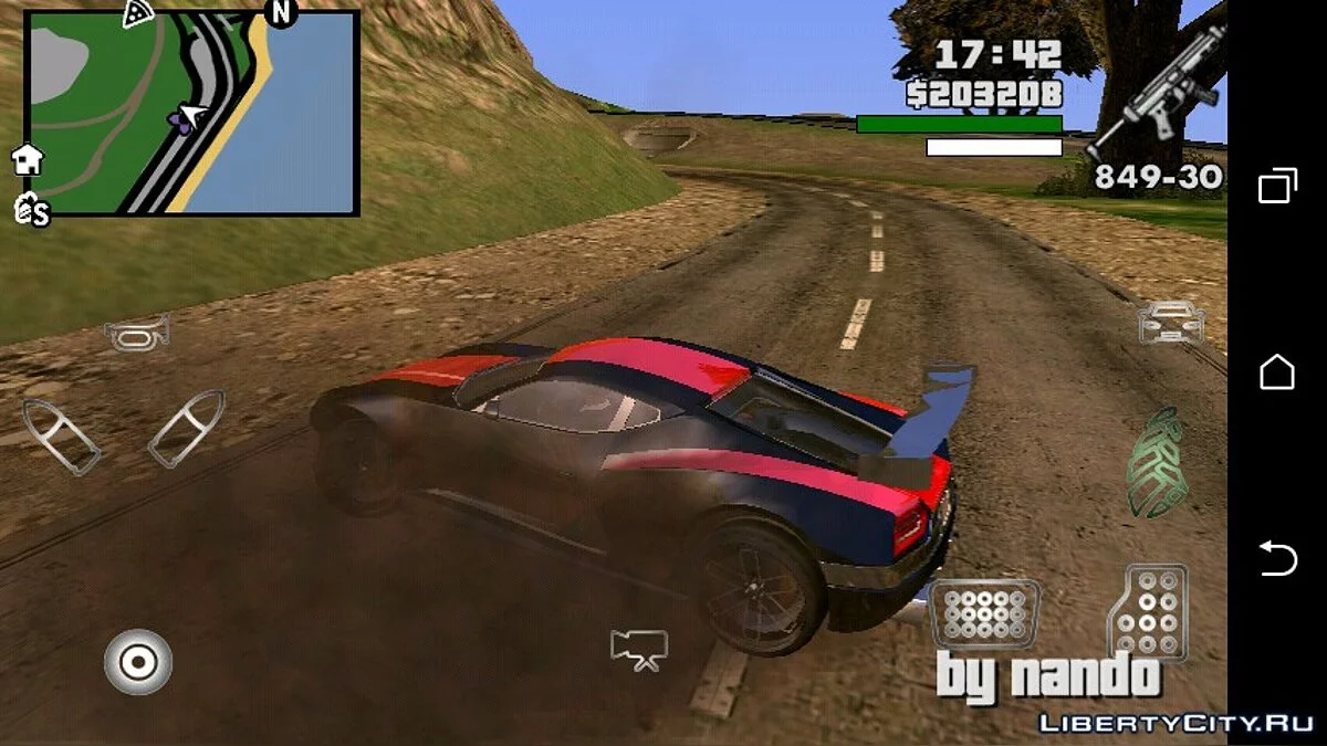 GTA 5 Cyclone (только DFF) / GTA San Andreas (iOS, Android)