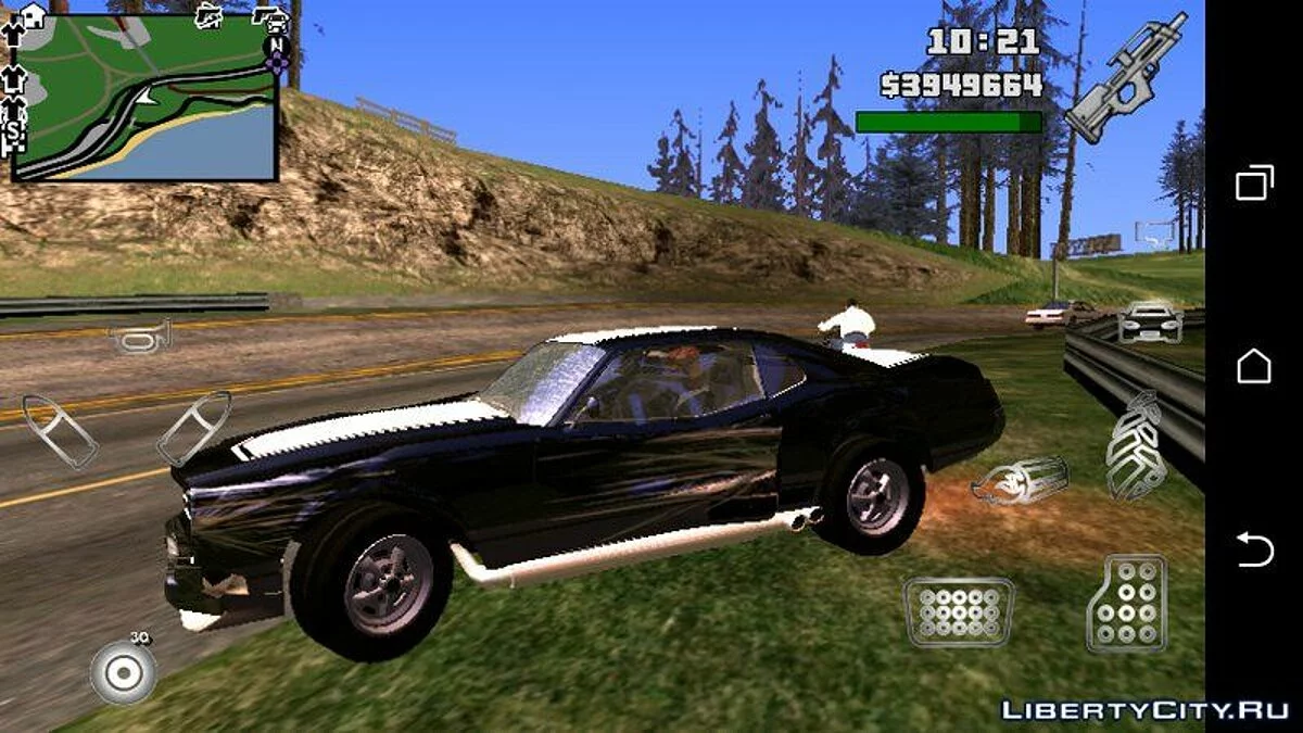 GTA 5 Declasse Sabre GT (только DFF) / GTA San Andreas (iOS, Android)