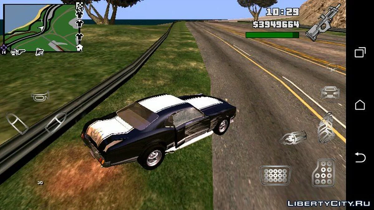 GTA 5 Declasse Sabre GT (только DFF) / GTA San Andreas (iOS, Android)