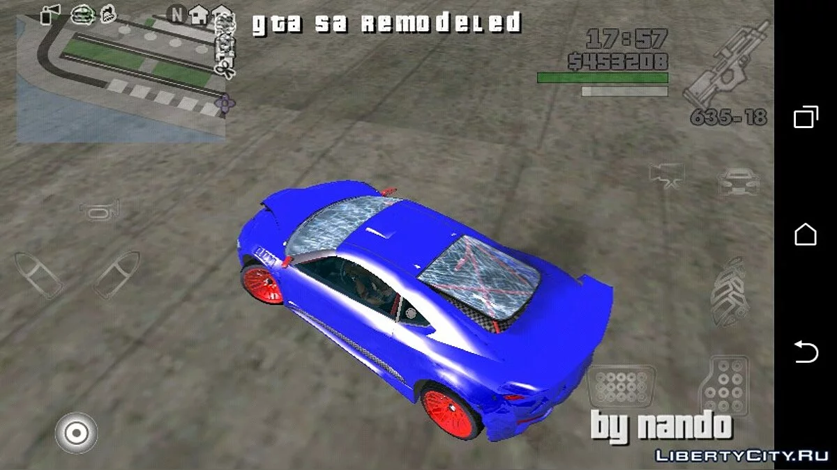 GTA 5 Dinka Jester (только DFF) / GTA San Andreas (iOS, Android)