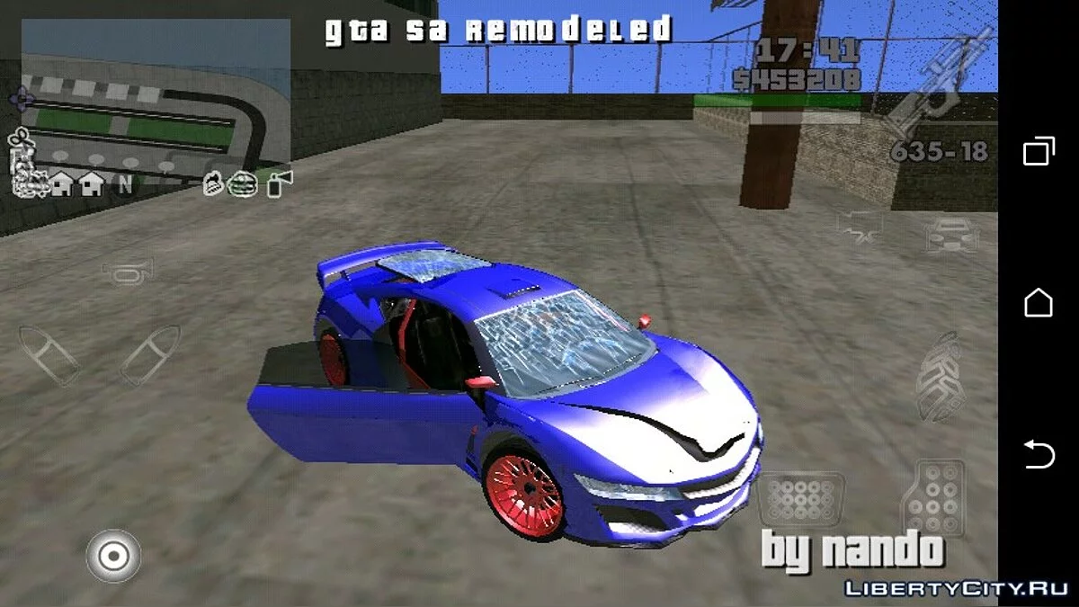 GTA 5 Dinka Jester (только DFF) / GTA San Andreas (iOS, Android)